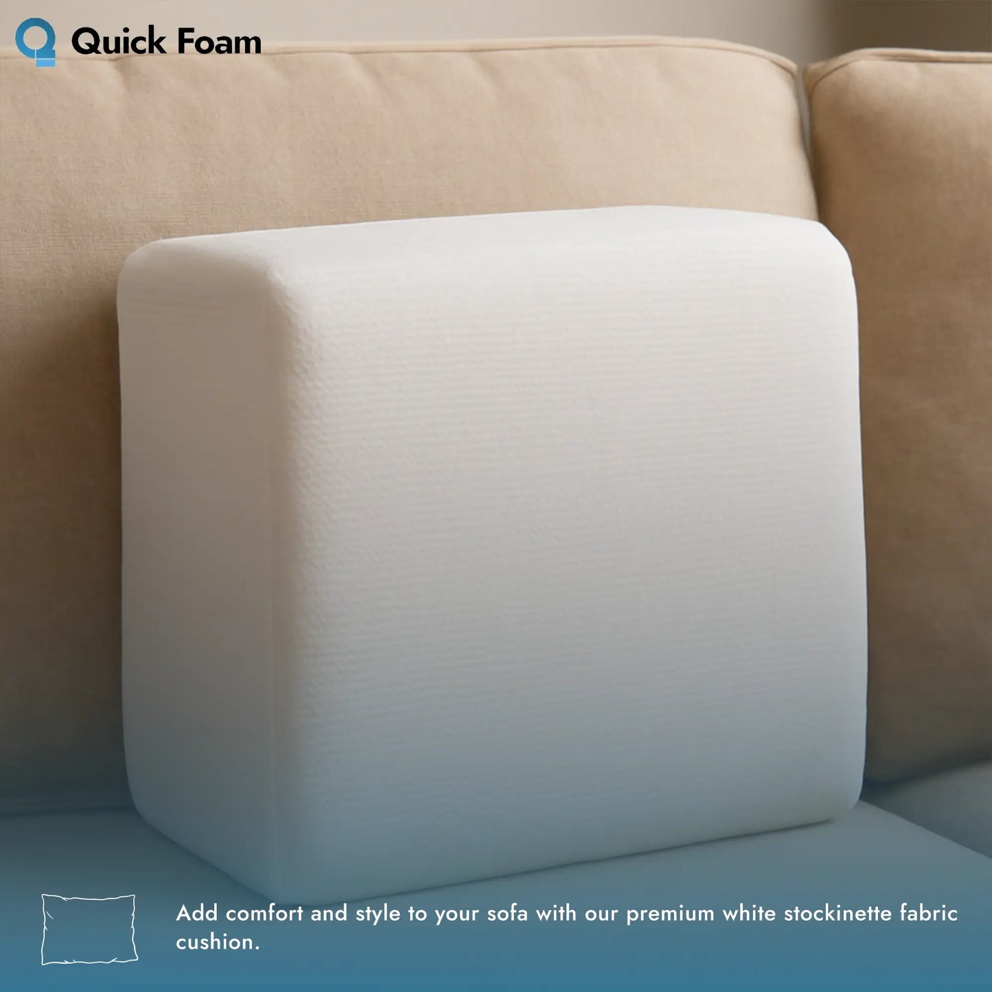 Premium White Stockinette Fabric Roll
