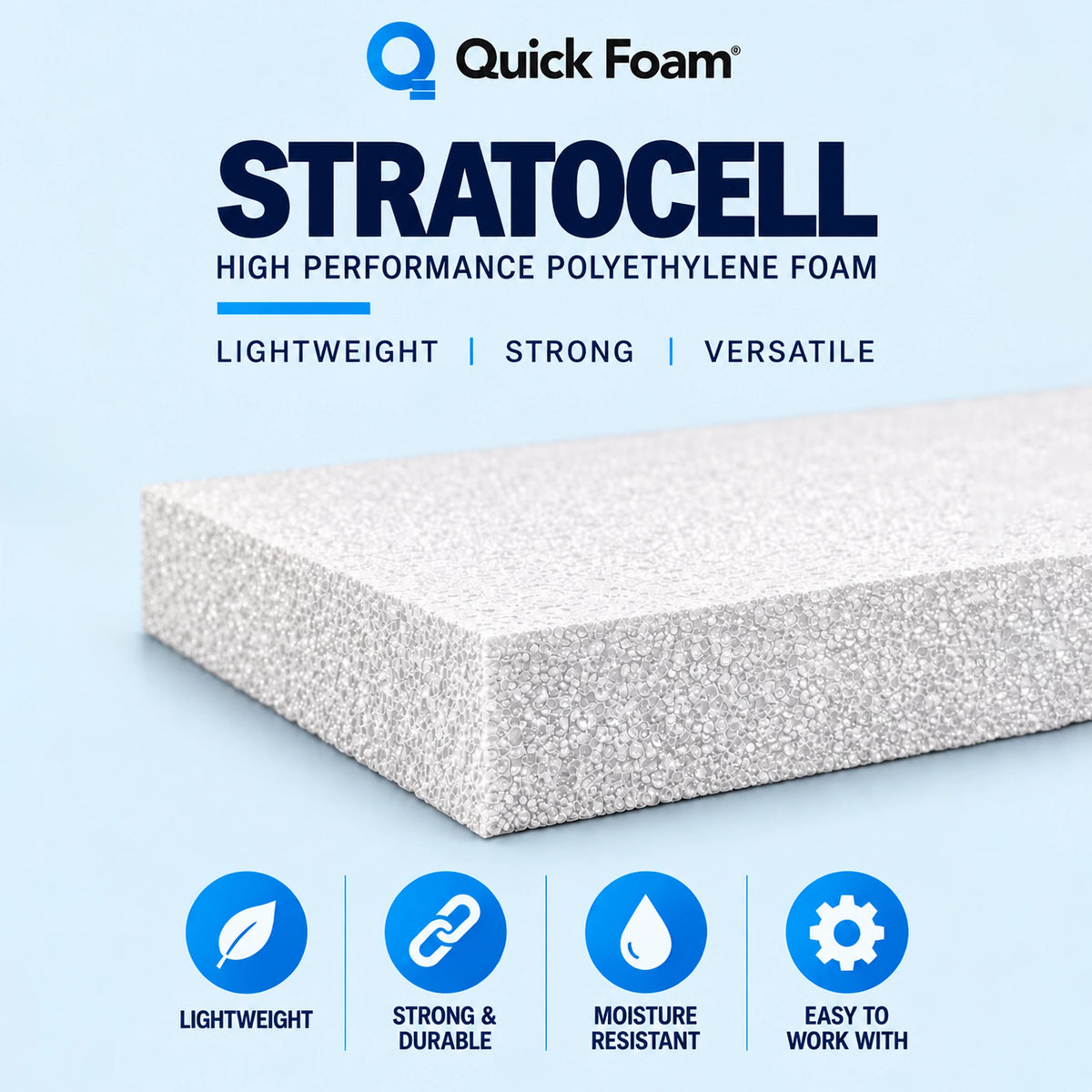 Stratocell® Polyethylene Foam Sheet