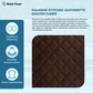 Diamond Stitched Quilted Leatherette Fabric