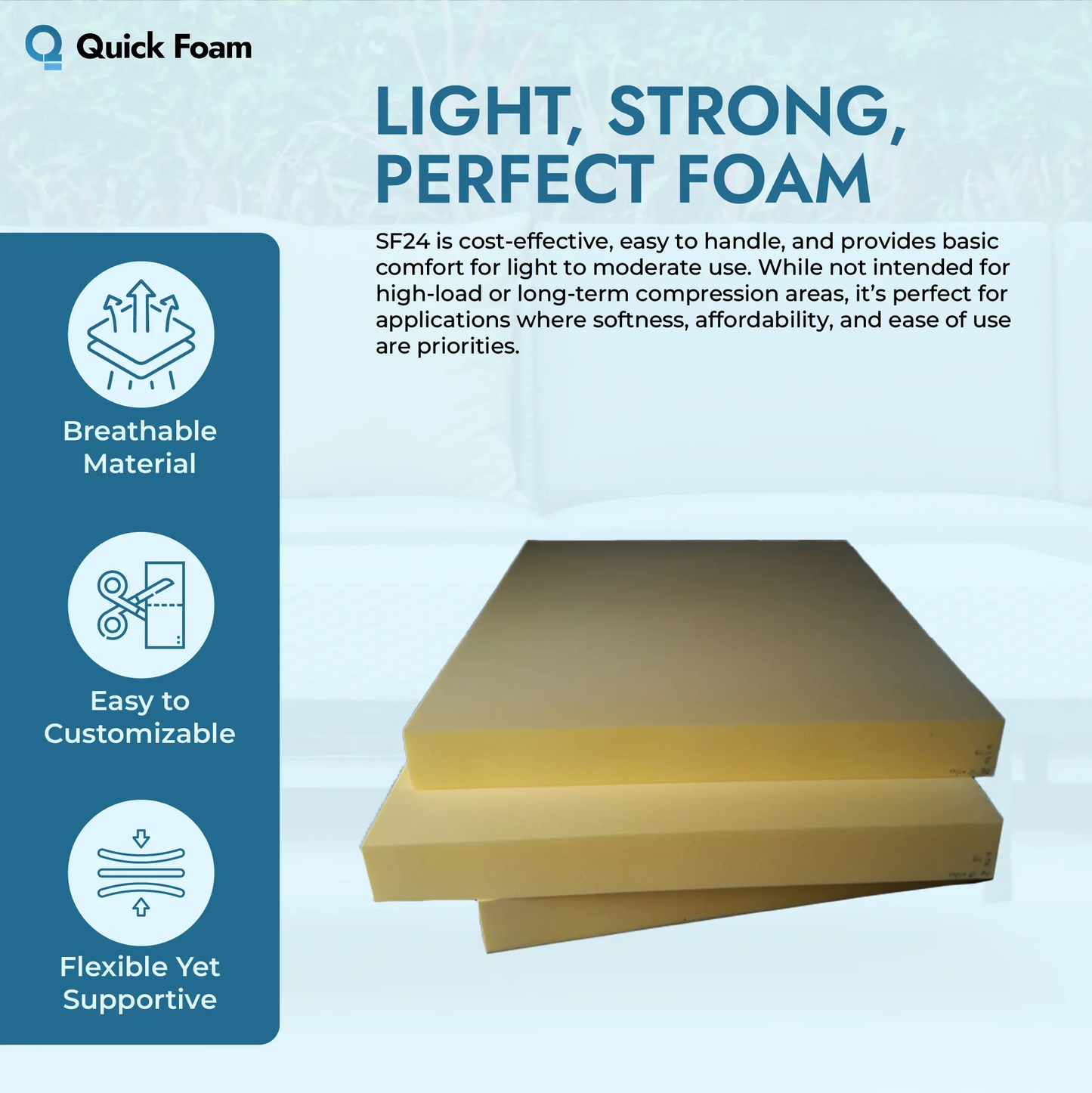 SF24 Average Density Foam
