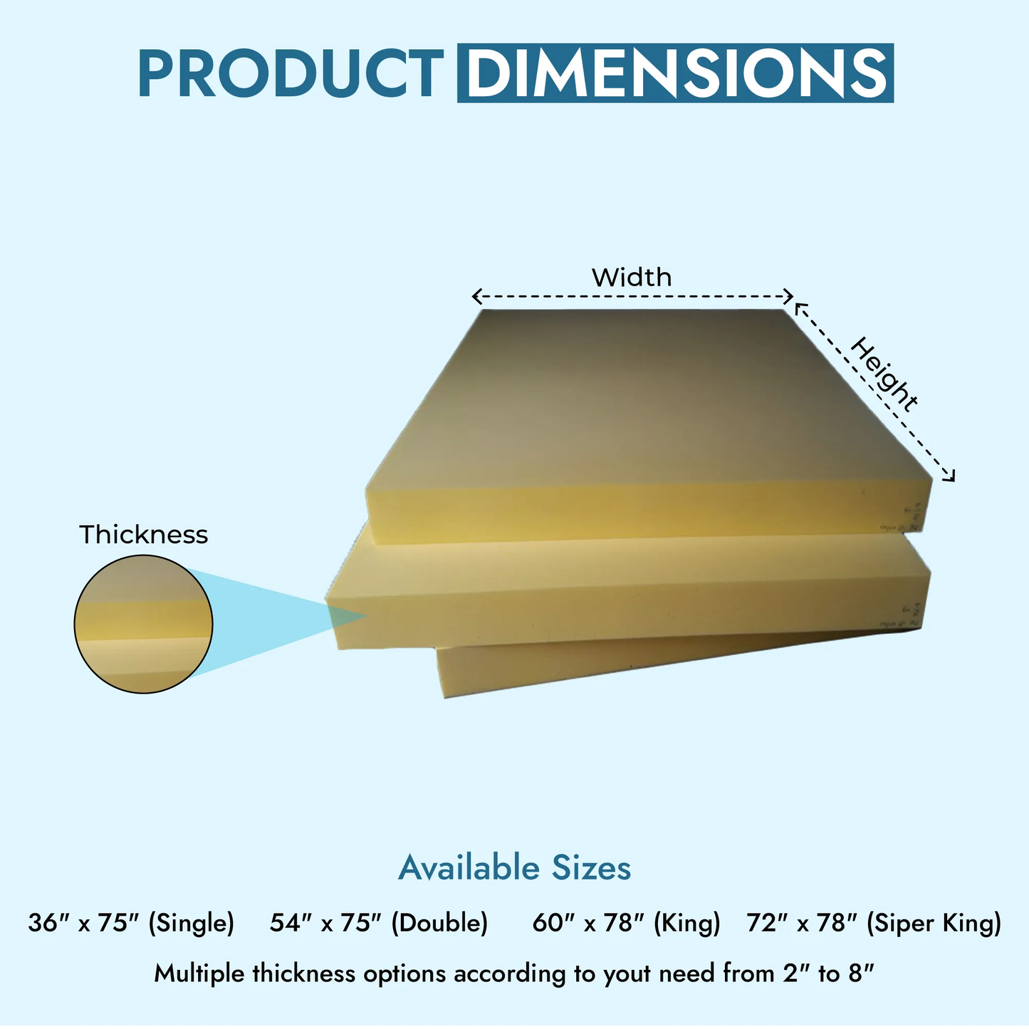 SF24 Average Density Foam