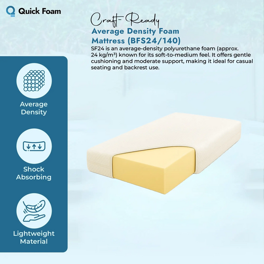 Average Density Foam Mattress (BFS24/140)