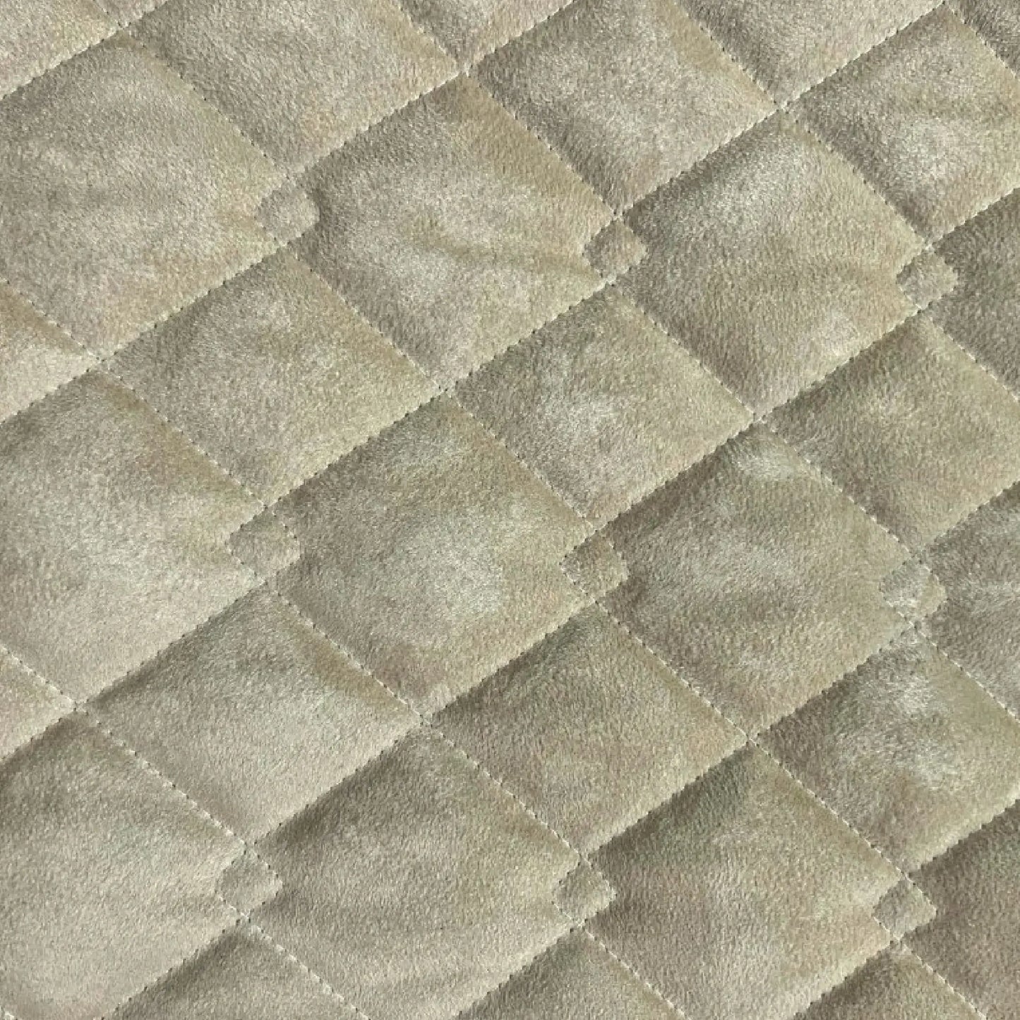 Microfibre Soft Finish Quilted Suede