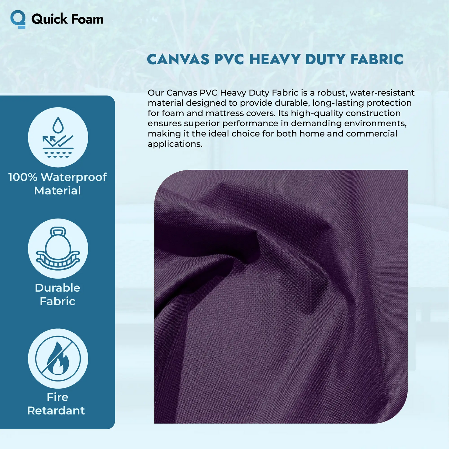 Canvas PVC Heavy Duty Fabric