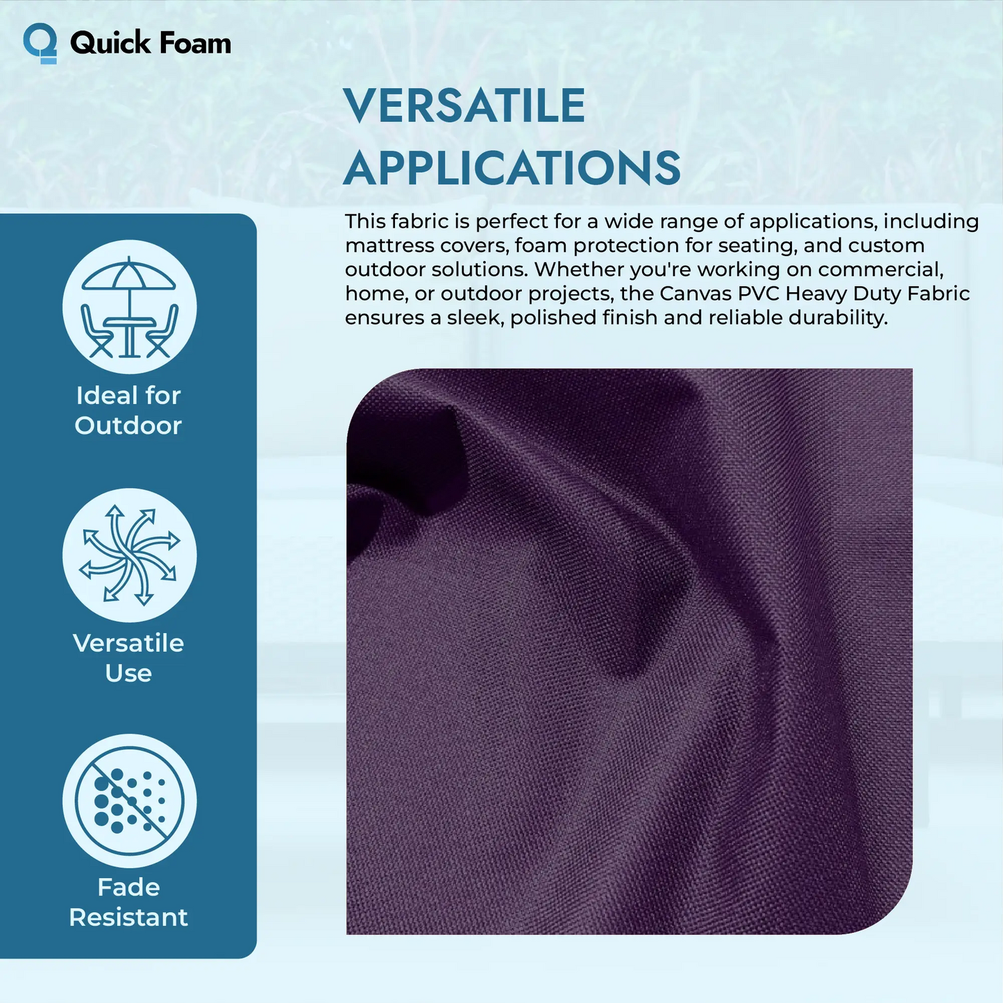 Canvas PVC Heavy Duty Fabric