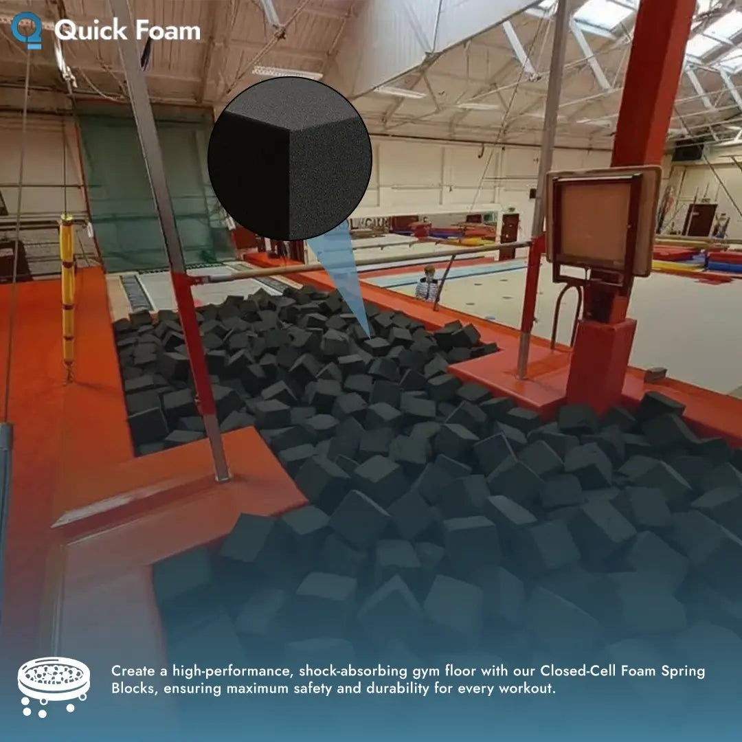 Closed-Cell Foam Spring Blocks - ImpactSeal Closed Cell Foam (BFSCC30)