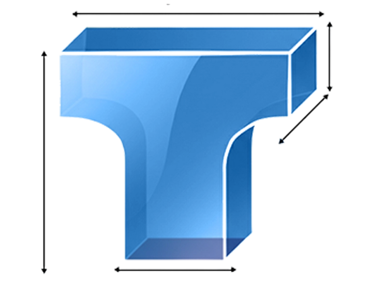 Custom Curved T Cushion Foam Inserts
