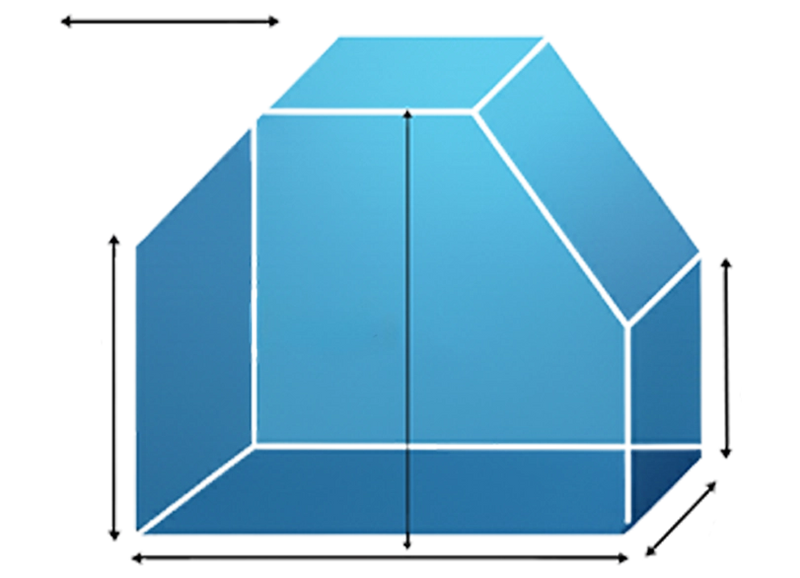 Custom 6 Sided Trapezoid Foam Inserts - Polygon