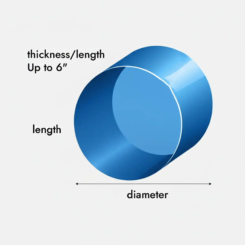 Custom Cylinder / Bar Stool Foam