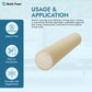 Cylindrical Bolster Foam