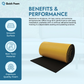 EPDM Closed Cell Sponge Rubber Sheet