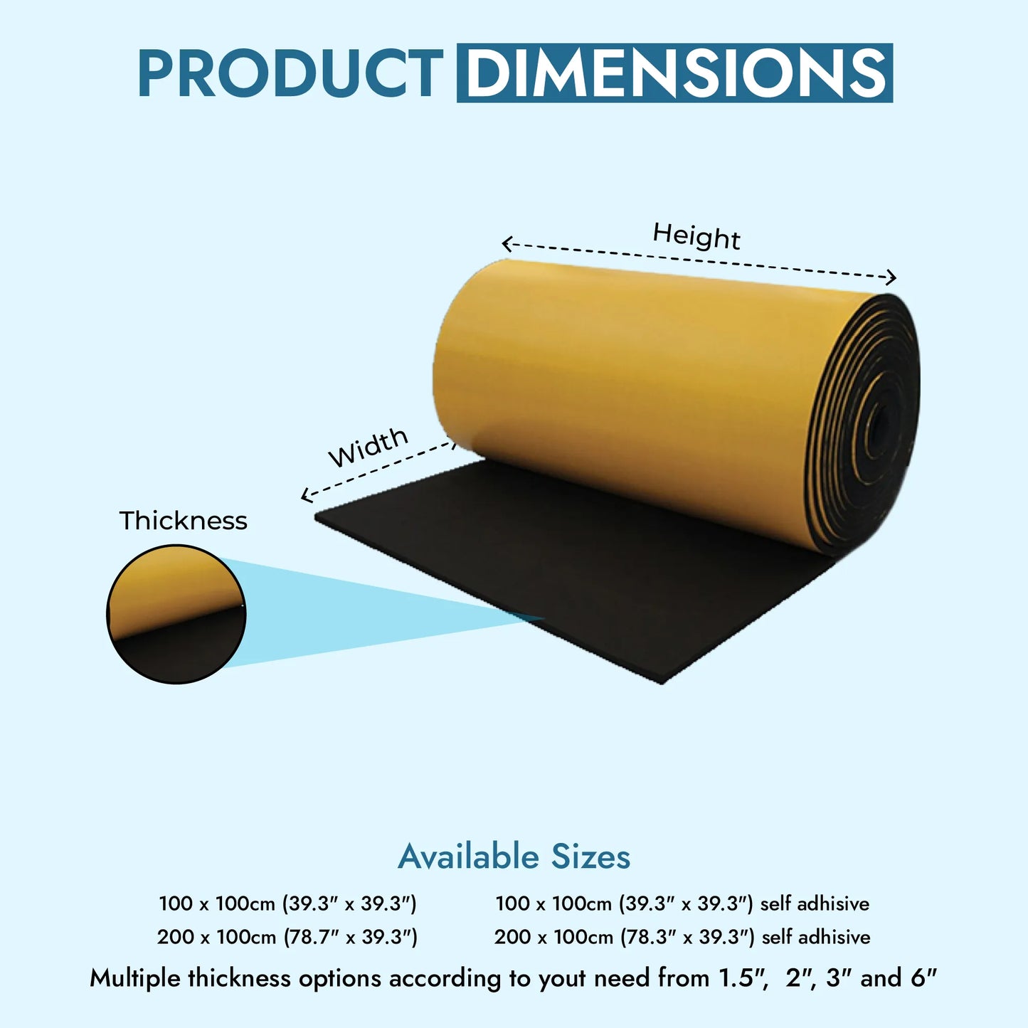 EPDM Closed Cell Sponge Rubber Sheet