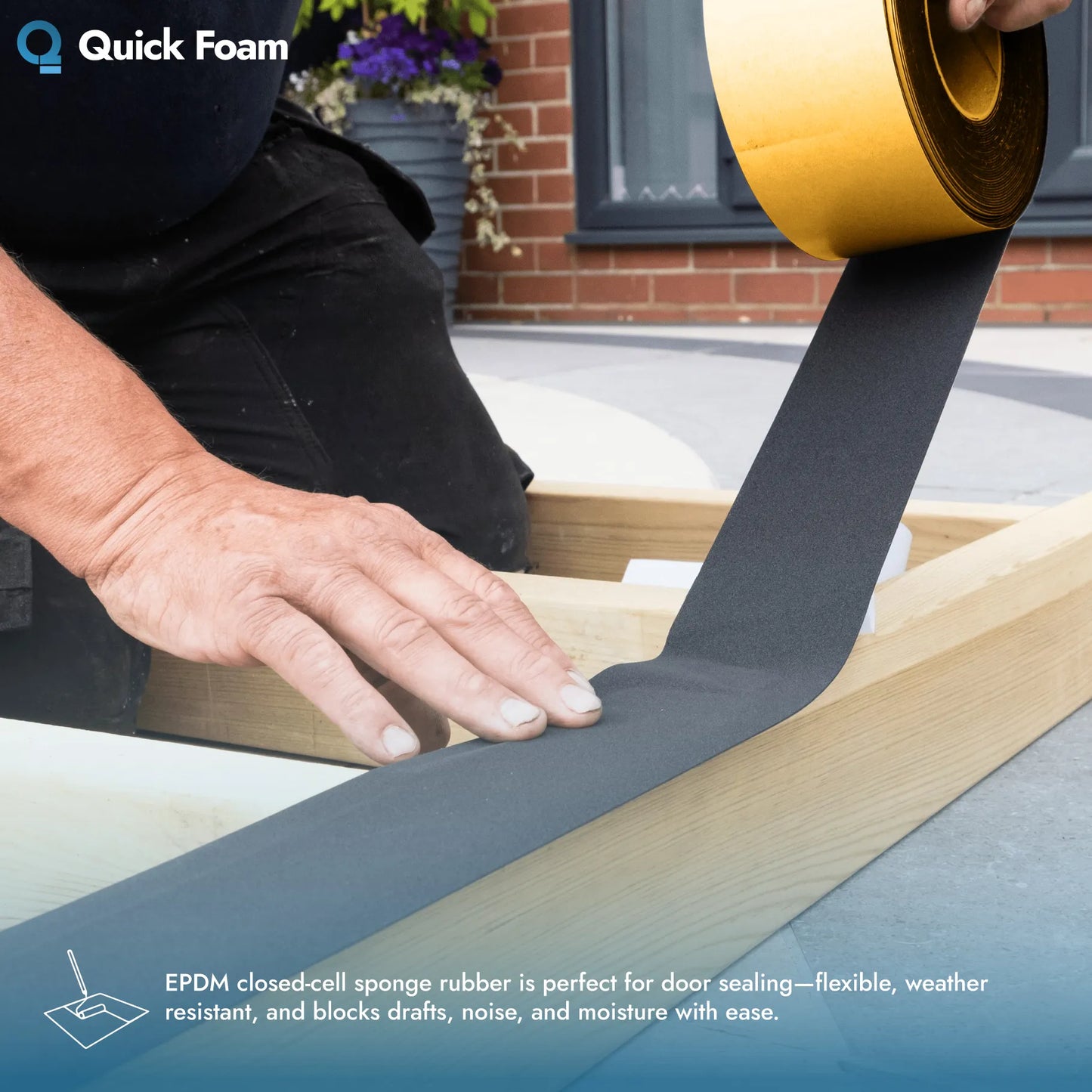 EPDM Closed Cell Sponge Rubber Sheet