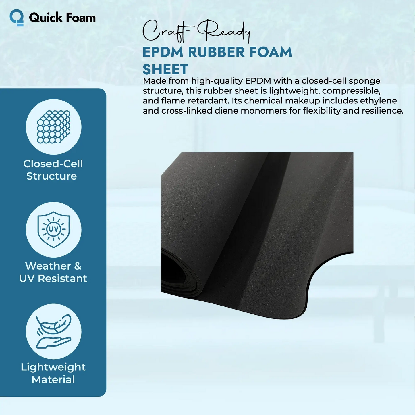 EPDM Rubber Foam Sheet