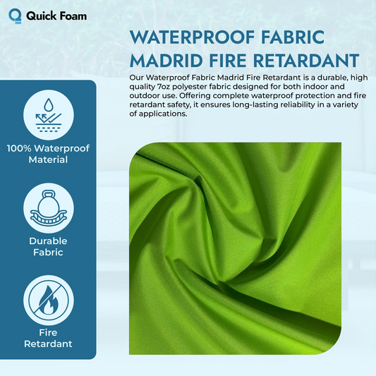 Waterproof Fabric Madrid Fire Retardant