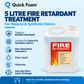 Fabric Fire Retardant Treatment for Natural & Synthetic Fabrics - Gallon
