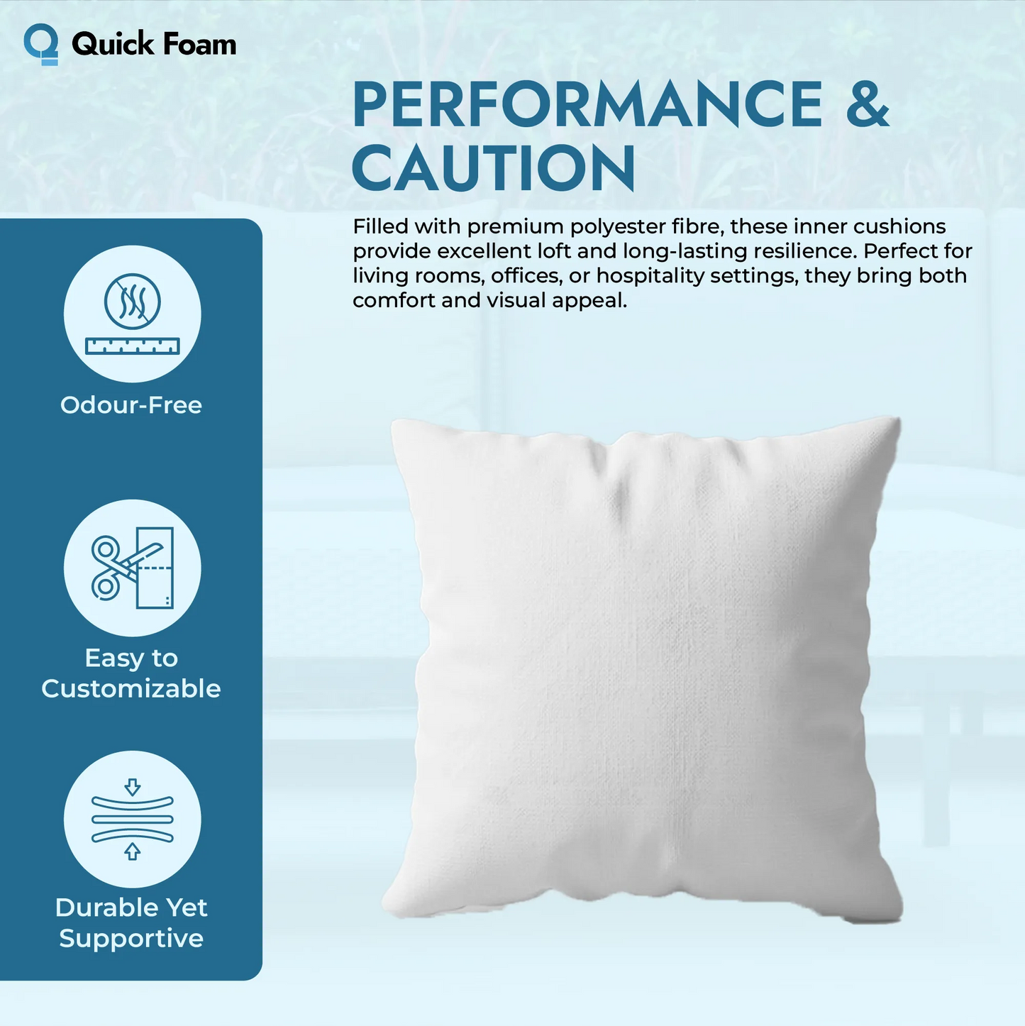 Fiber Filled Cushions - Comfortable, Supportive Seating Solutions