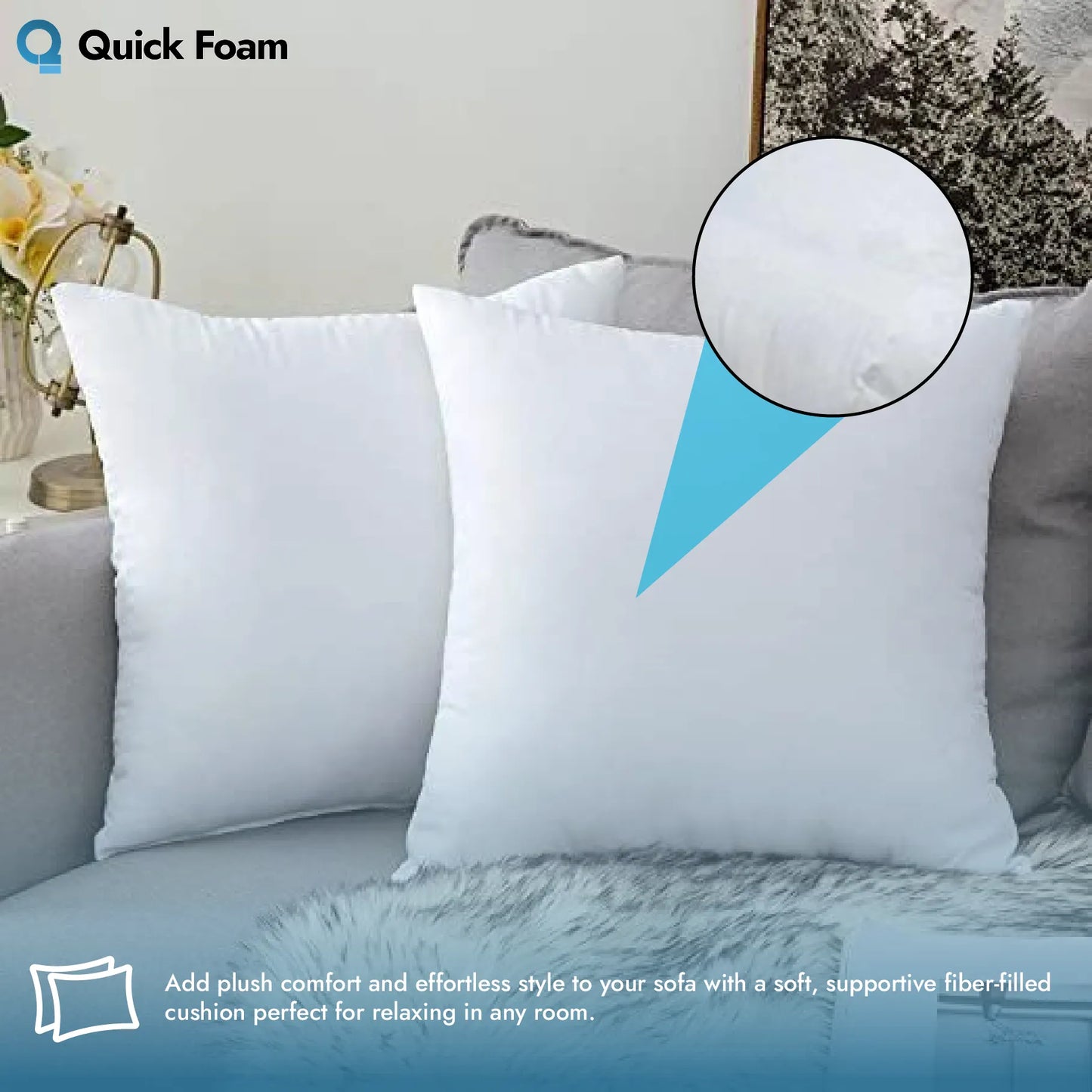 Fiber Filled Cushions - Comfortable, Supportive Seating Solutions