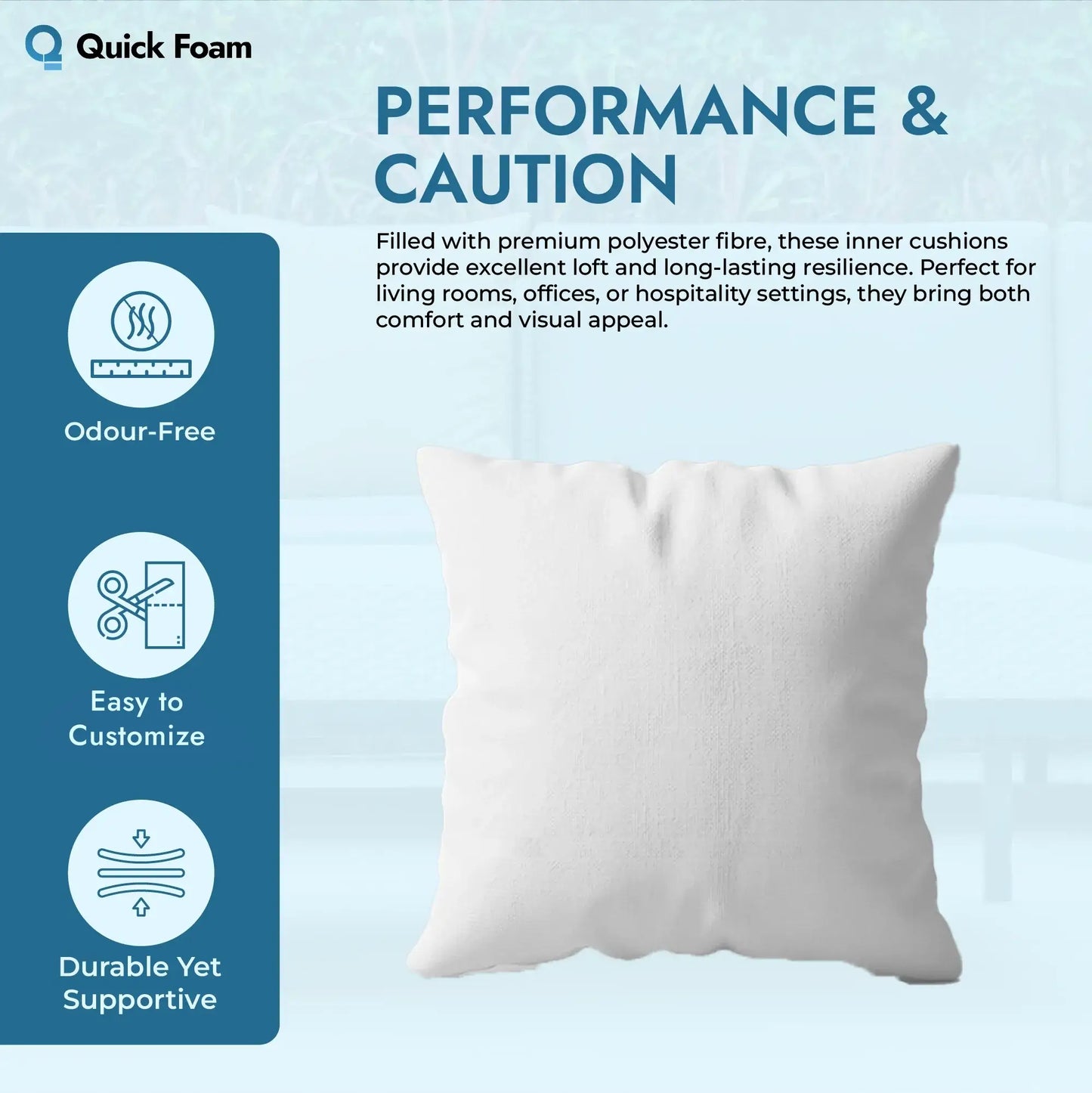 Fiber Filled Cushions - Comfortable, Supportive Seating Solutions