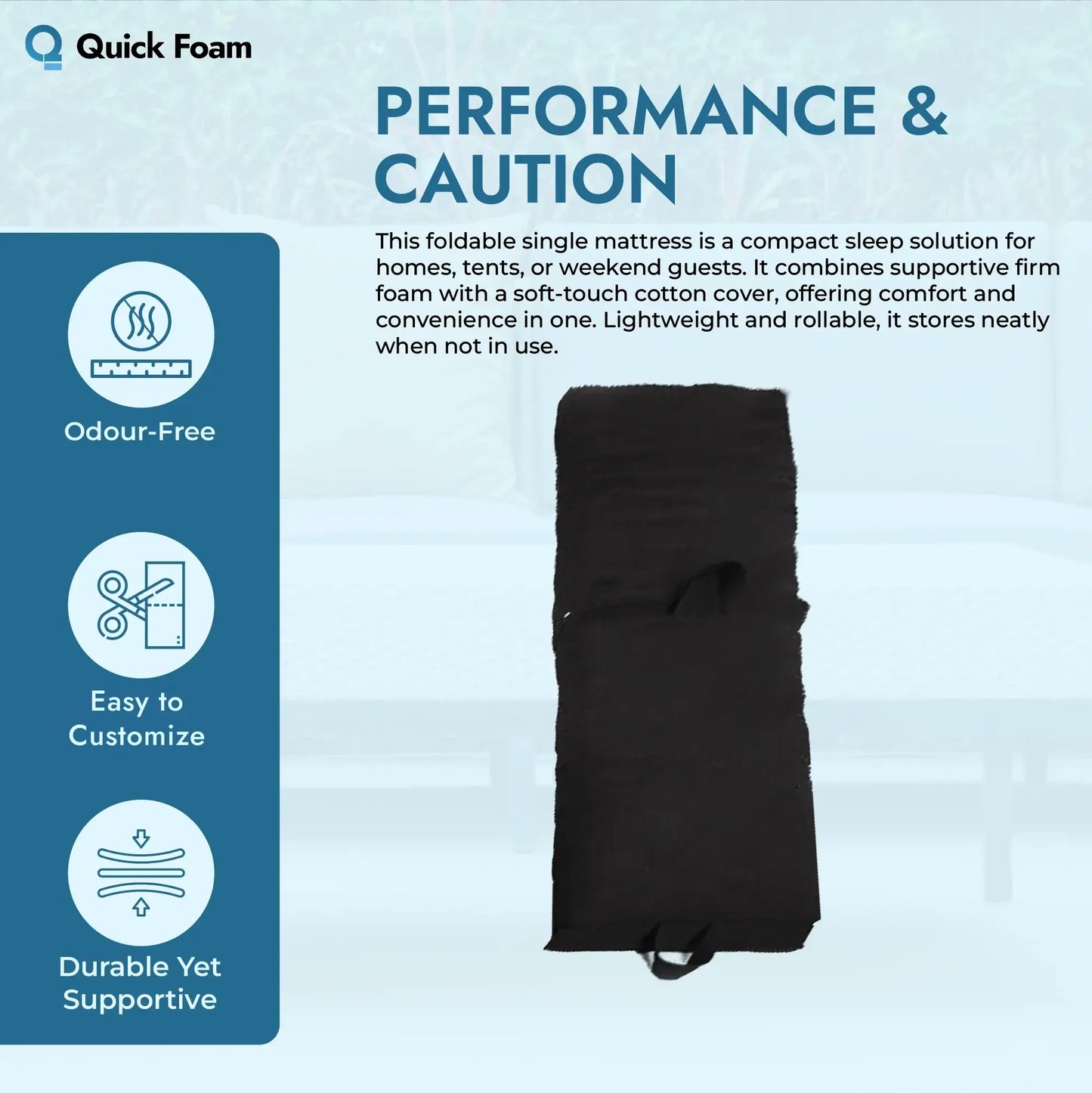 Indoor & Outdoor Roll-Out Sleepover Mattress