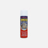 Aerosol can of Heavy Duty Spray Adhesive with red and blue label.