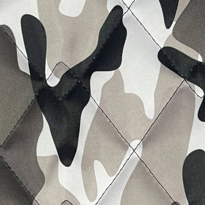 Waterproof Quilted Fabric 4oz PU, Camouflage Print