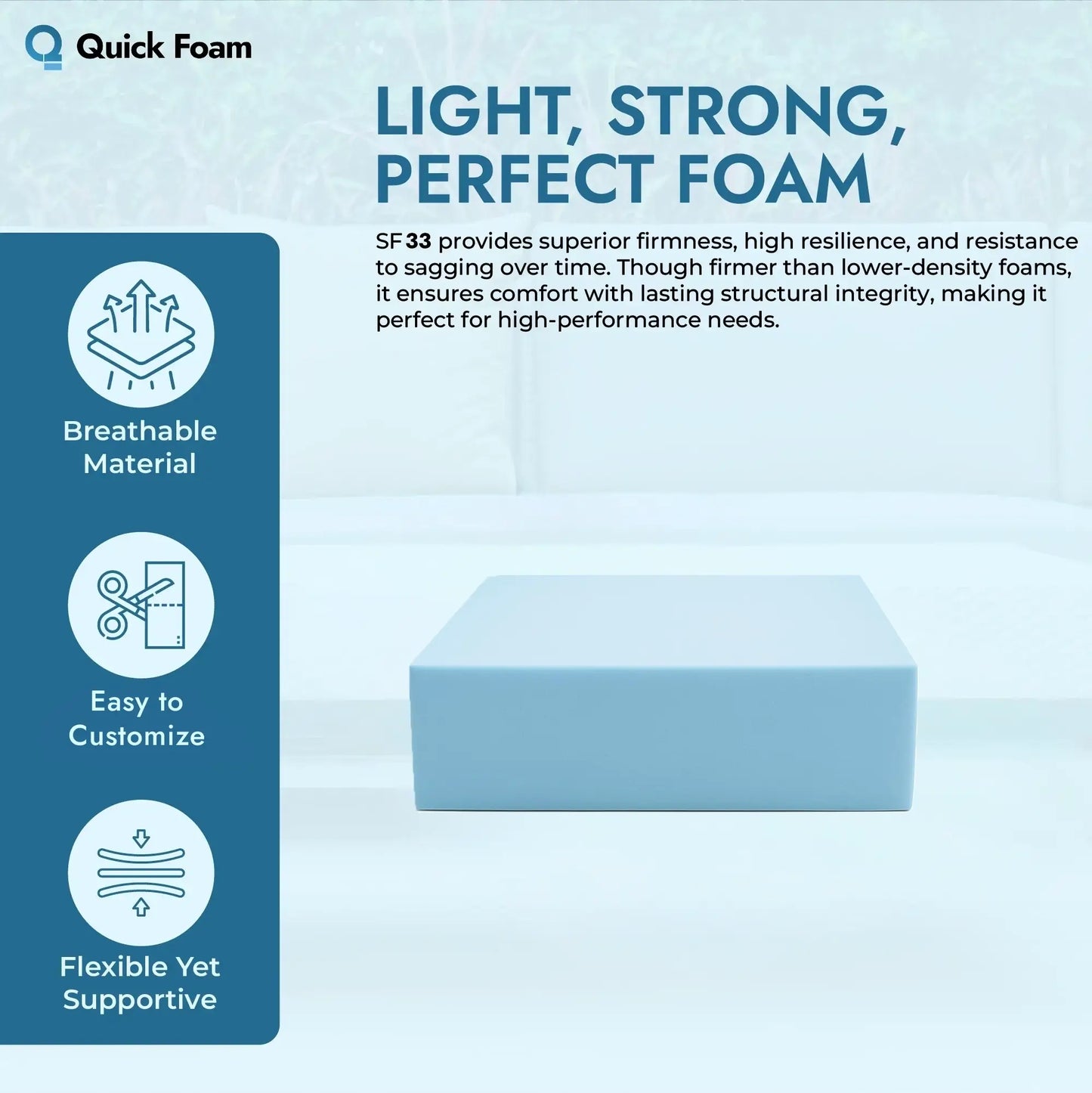 High Density Comfort Foam (BFS33/190)