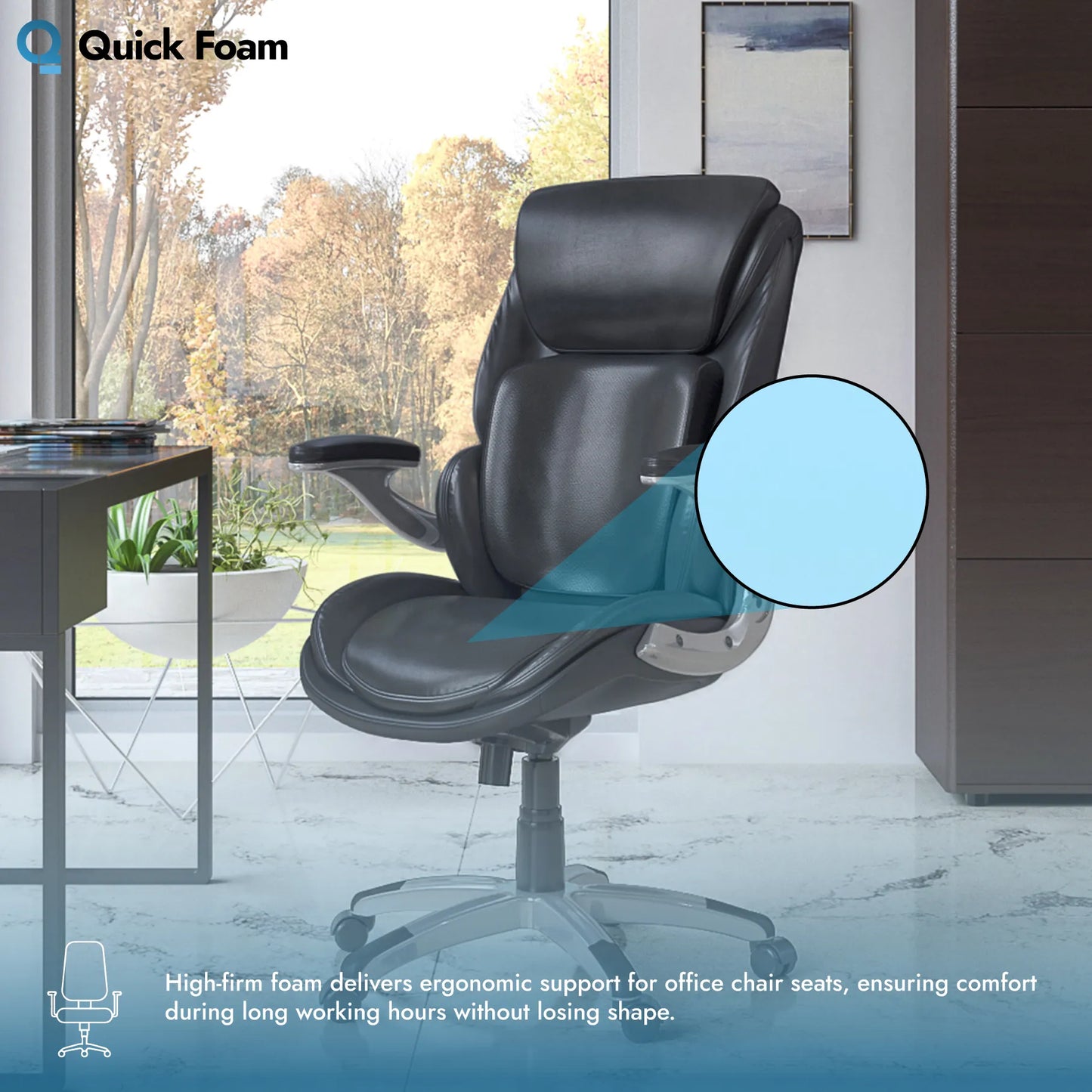 High-Firm Foam Sheet - Premium Seating Support for Long-Lasting Comfort