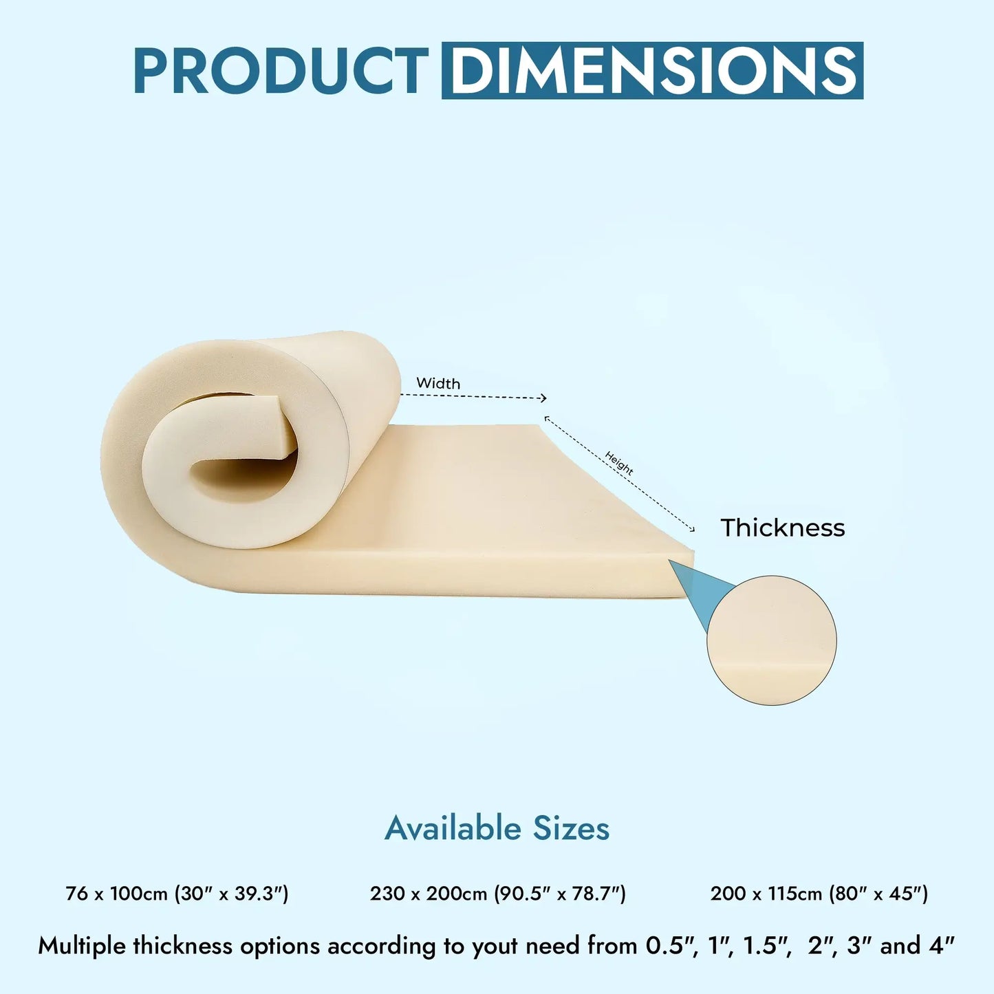 Average Density Foam Sheet (BFS24/140)