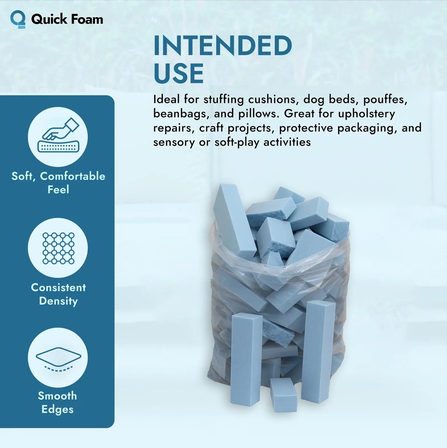 Large Bag of Mixed Scrap Foam