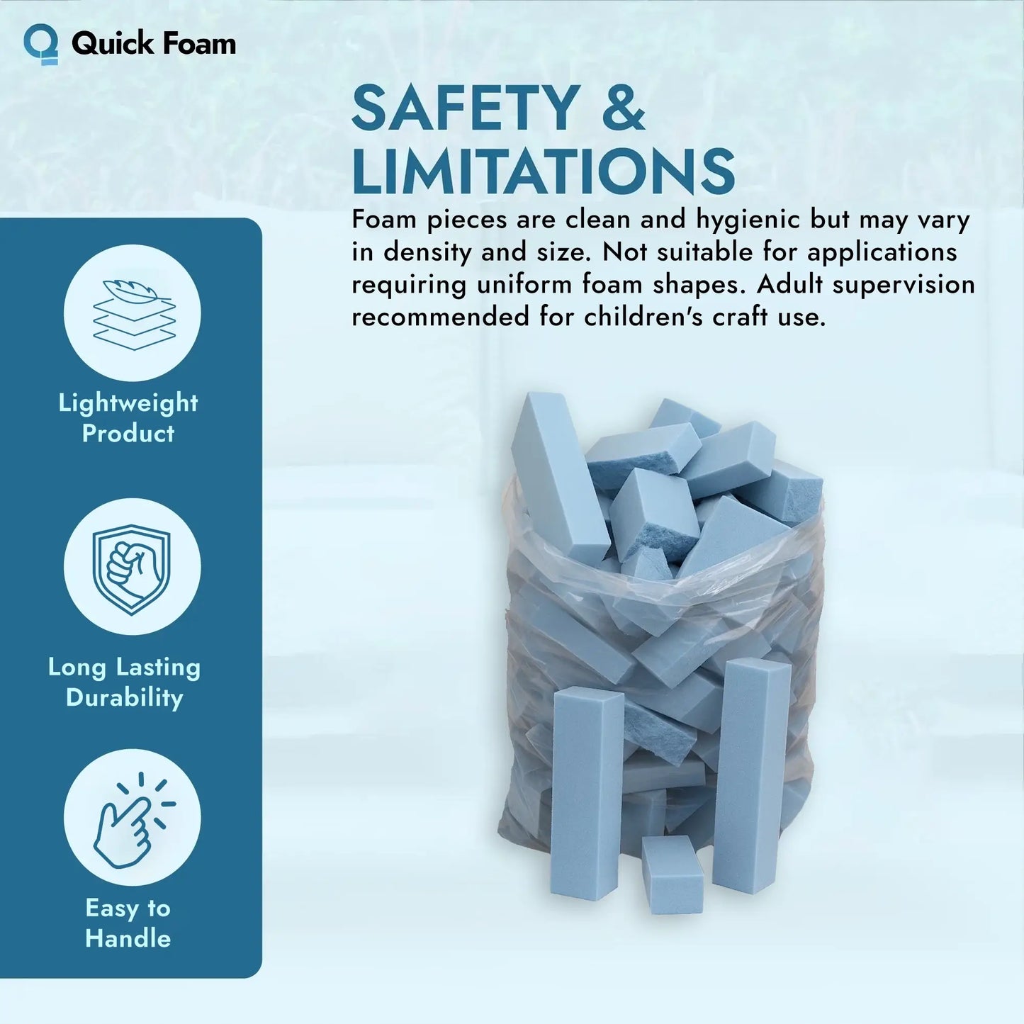 Large Bag of Mixed Scrap Foam