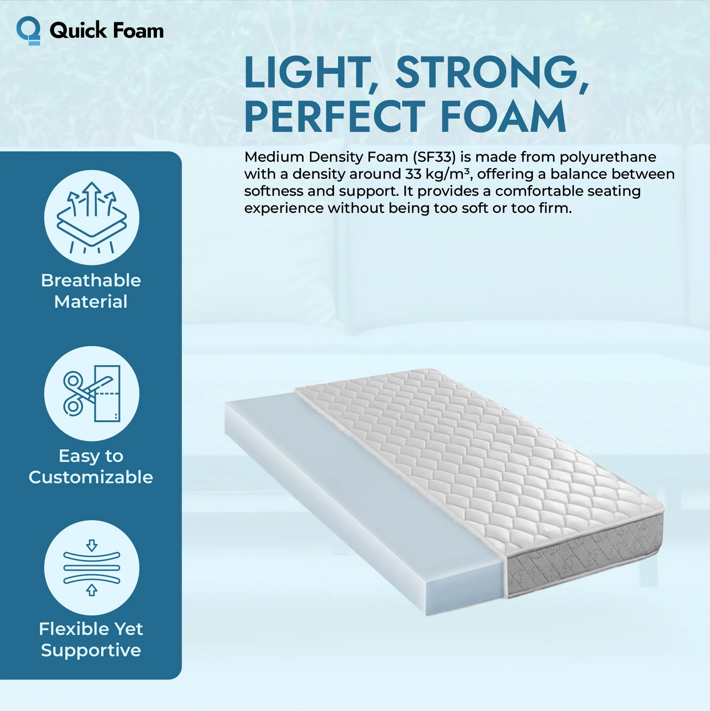 Medium Density SF33 Foam