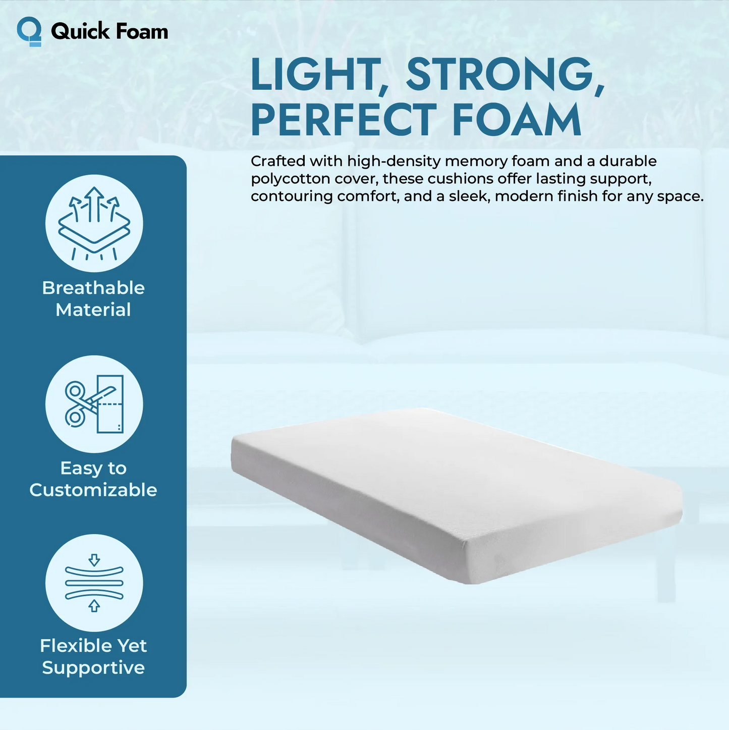 Memory Foam Mattress Toppers
