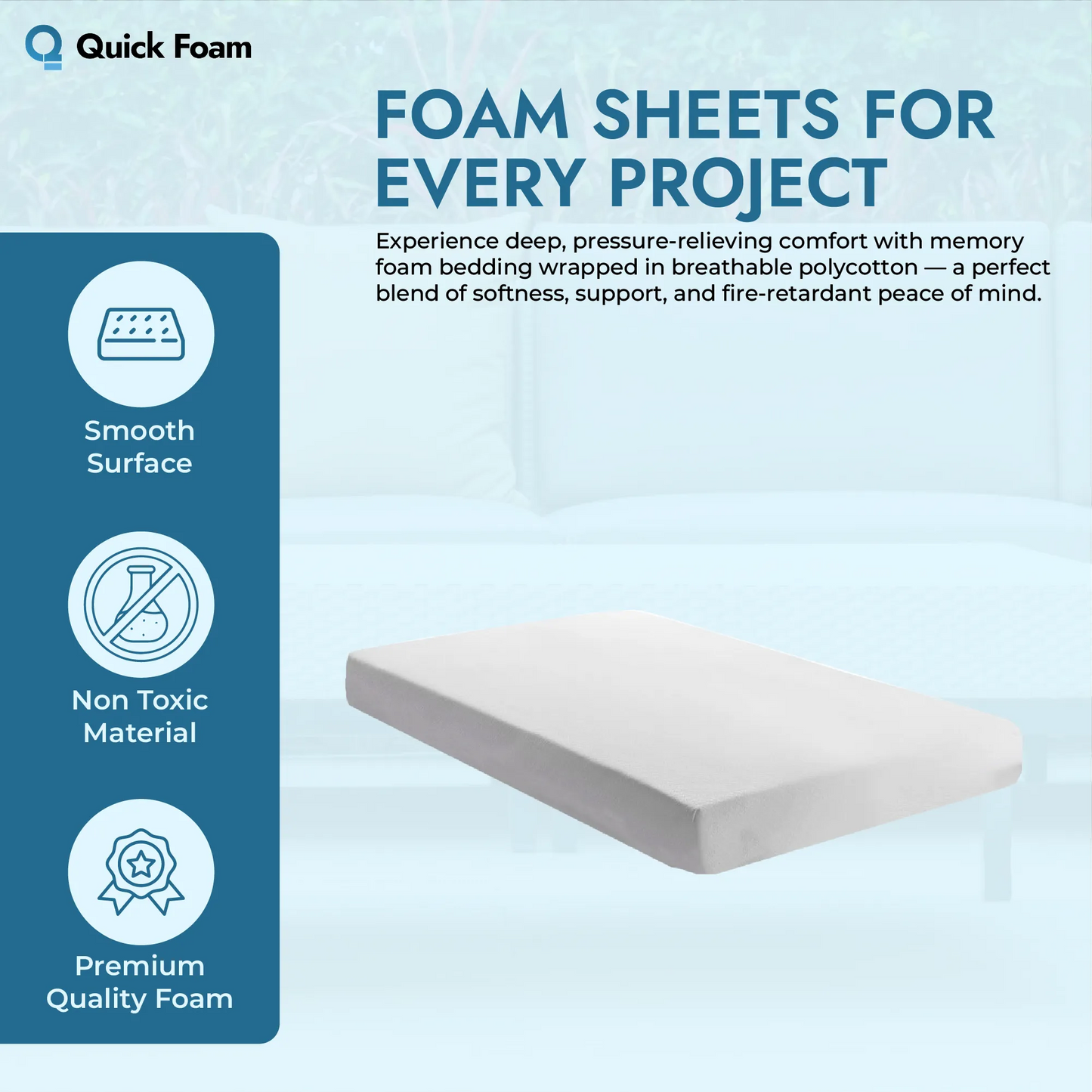 Memory Foam Mattress Toppers