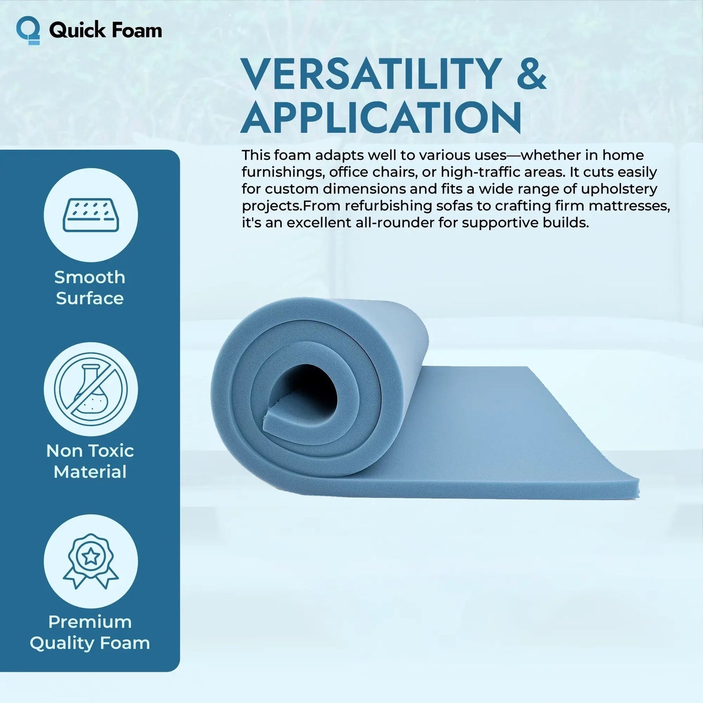 Premium High Density Firm Foam Sheet (BFS40/200)