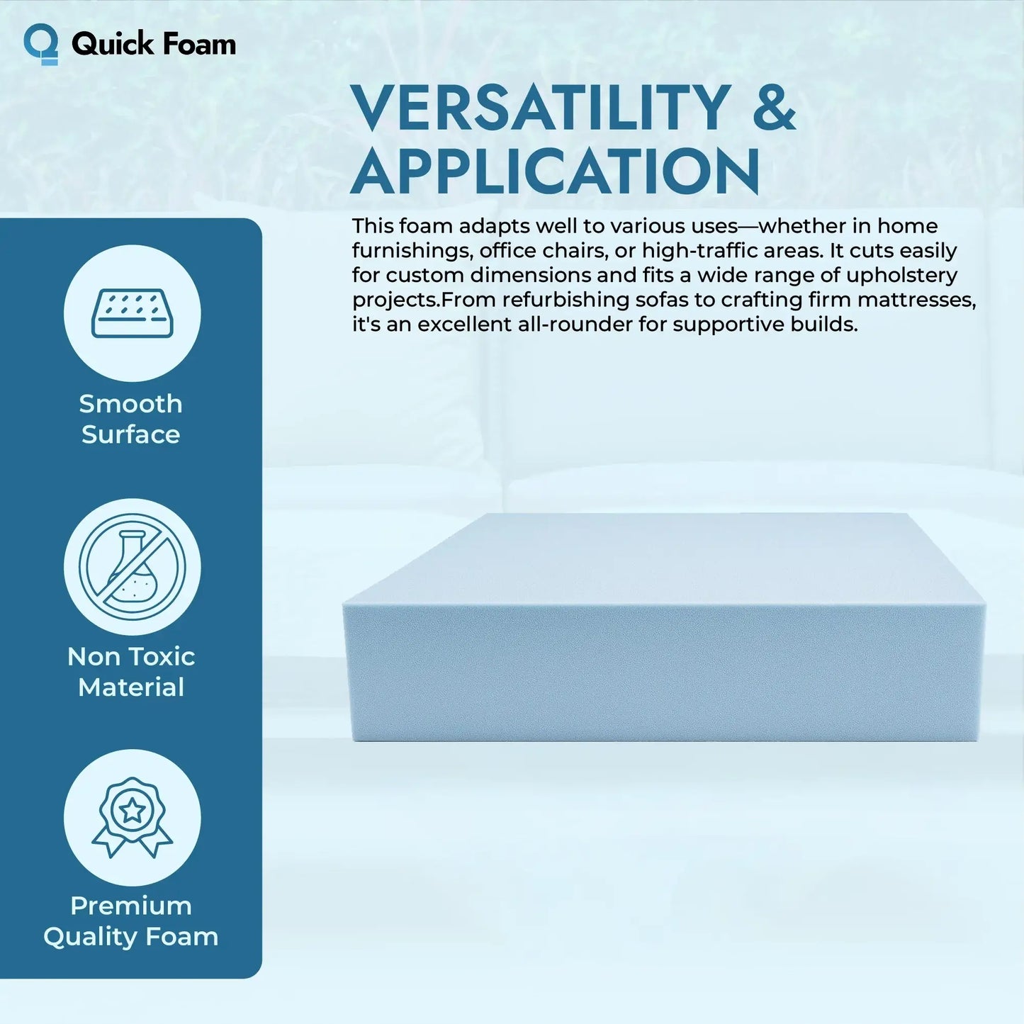 Premium High Density Firm Foam (BFS40/200)