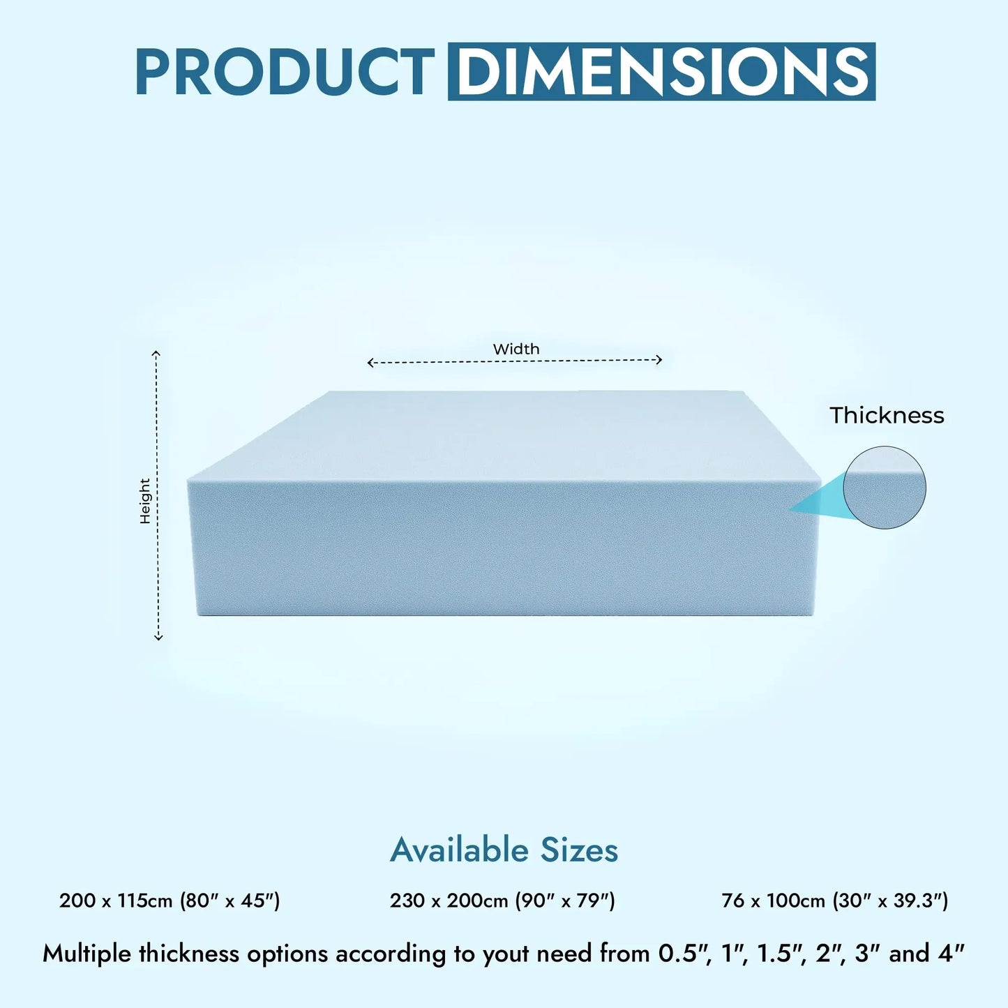 Premium High Density Firm Foam (BFS40/200)
