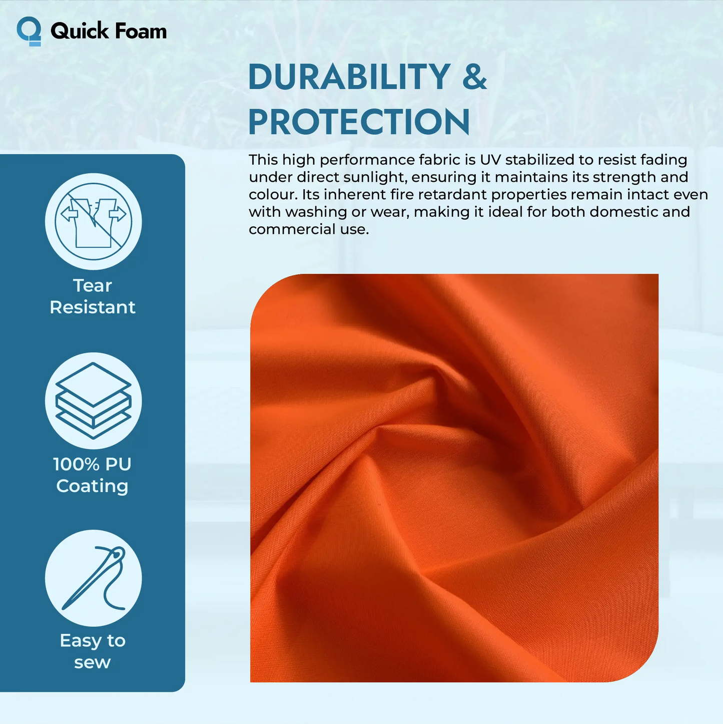 7oz PU Coated Outdoor Waterproof Fabric