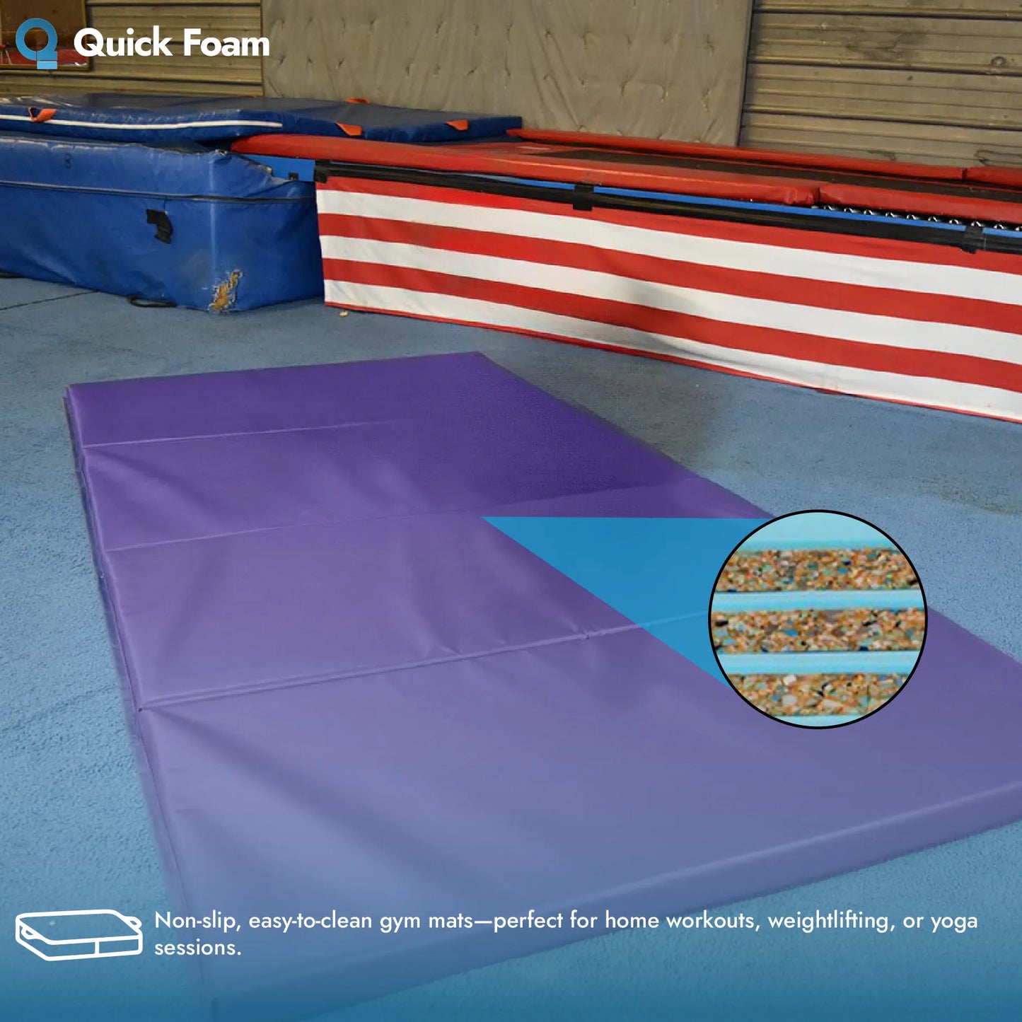 Pre-Cut Circular Bar Stool Foam Pads