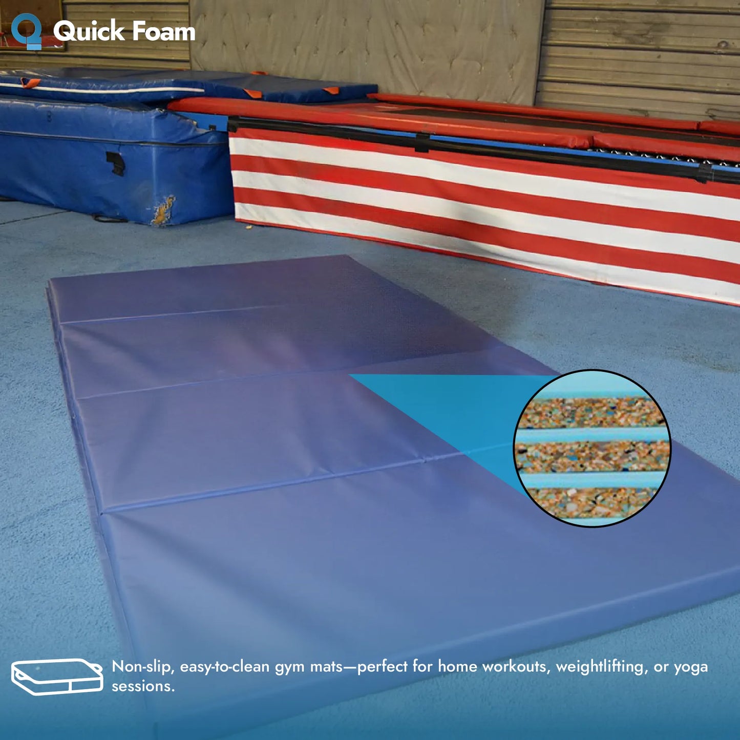 Pre-Cut Square Bar Stool Foam Pads