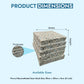 Pre-cut Reconstituted Foam Block - 30cm x 20cm x 5cm (2 inch)