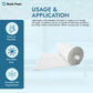 Premium White Stockinette Fabric Roll