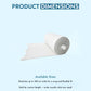 Premium White Stockinette Fabric Roll