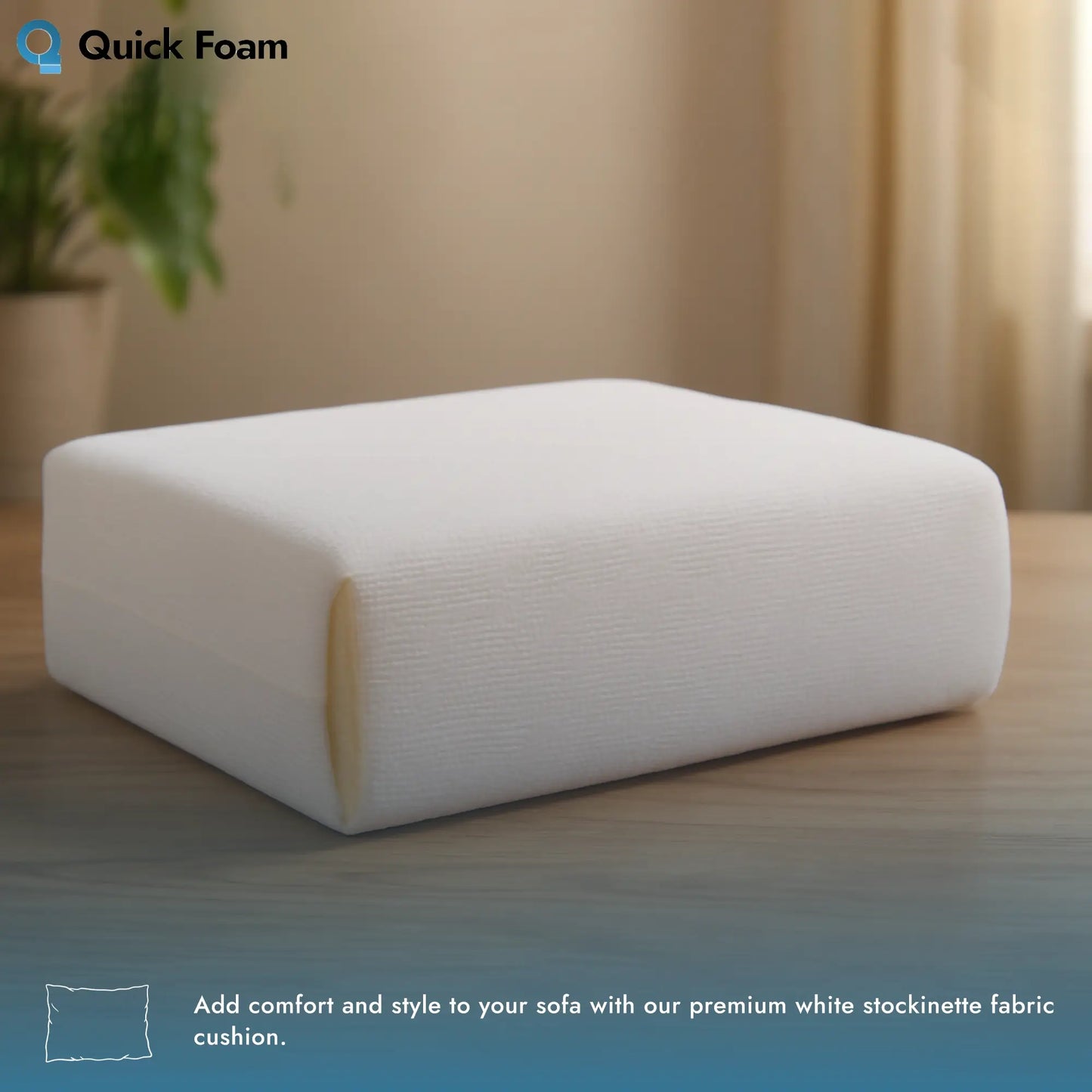 Premium White Stockinette Fabric Roll