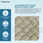 Microfibre Soft Finish Quilted Suede