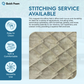 Microfibre Soft Finish Quilted Suede