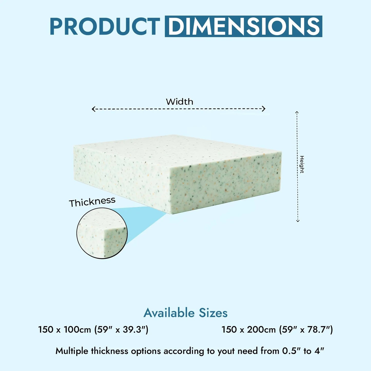 RECON 9LB Foam Sheet