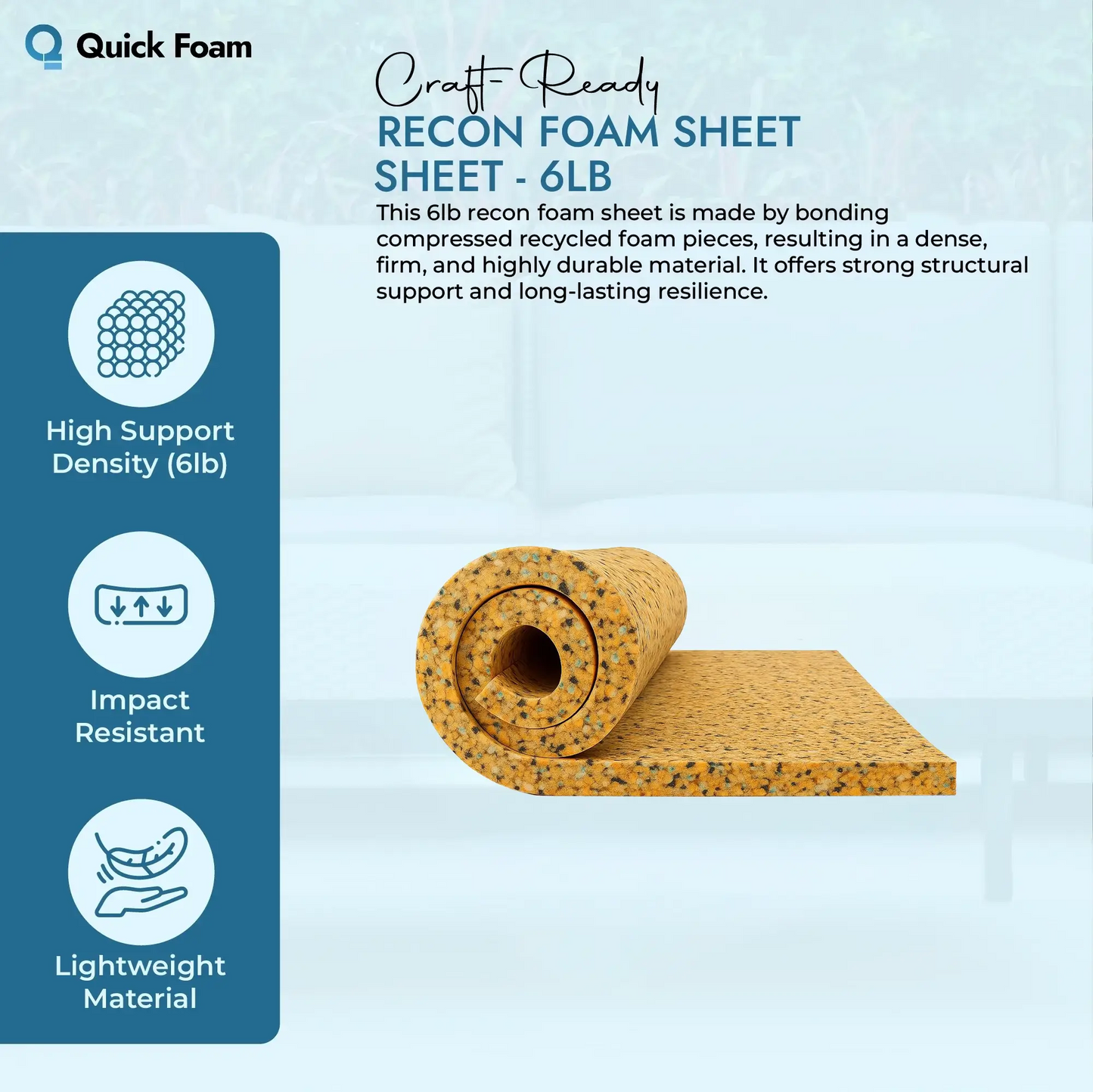 RECON 6LB Foam Sheet