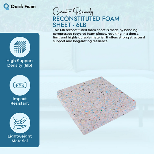 Reconstituted Foam Sheet – 6lb