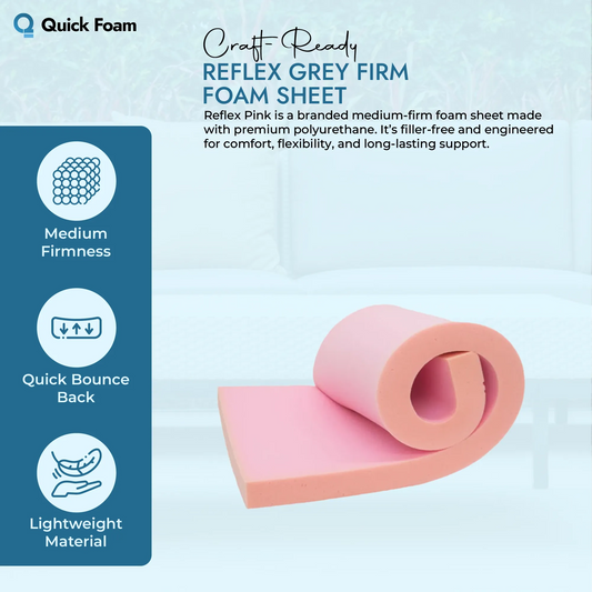Reflex Pink Medium Foam Sheet